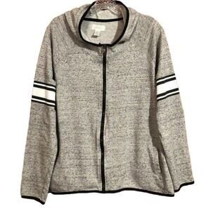 just be Full Zip Fleece Hoodie | Women's Size Large